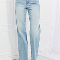 Judy Blue Harper Full Size High Waist Wide Leg Jeans