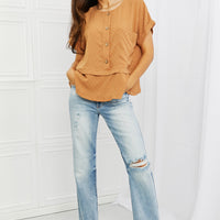 HEYSON Minimalist Button Down Top