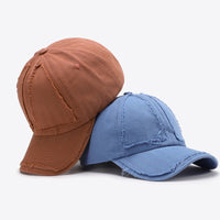 Distressed Adjustable Baseball Cap