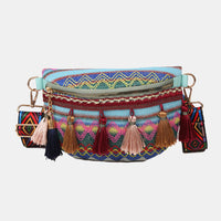 Bohemian Sling Bag with Tassels