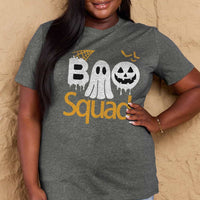 Simply Love Full Size BOO SQUAD Graphic Cotton T-Shirt