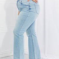 Judy Blue Harper Full Size High Waist Wide Leg Jeans