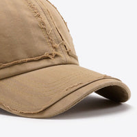 Distressed Adjustable Baseball Cap