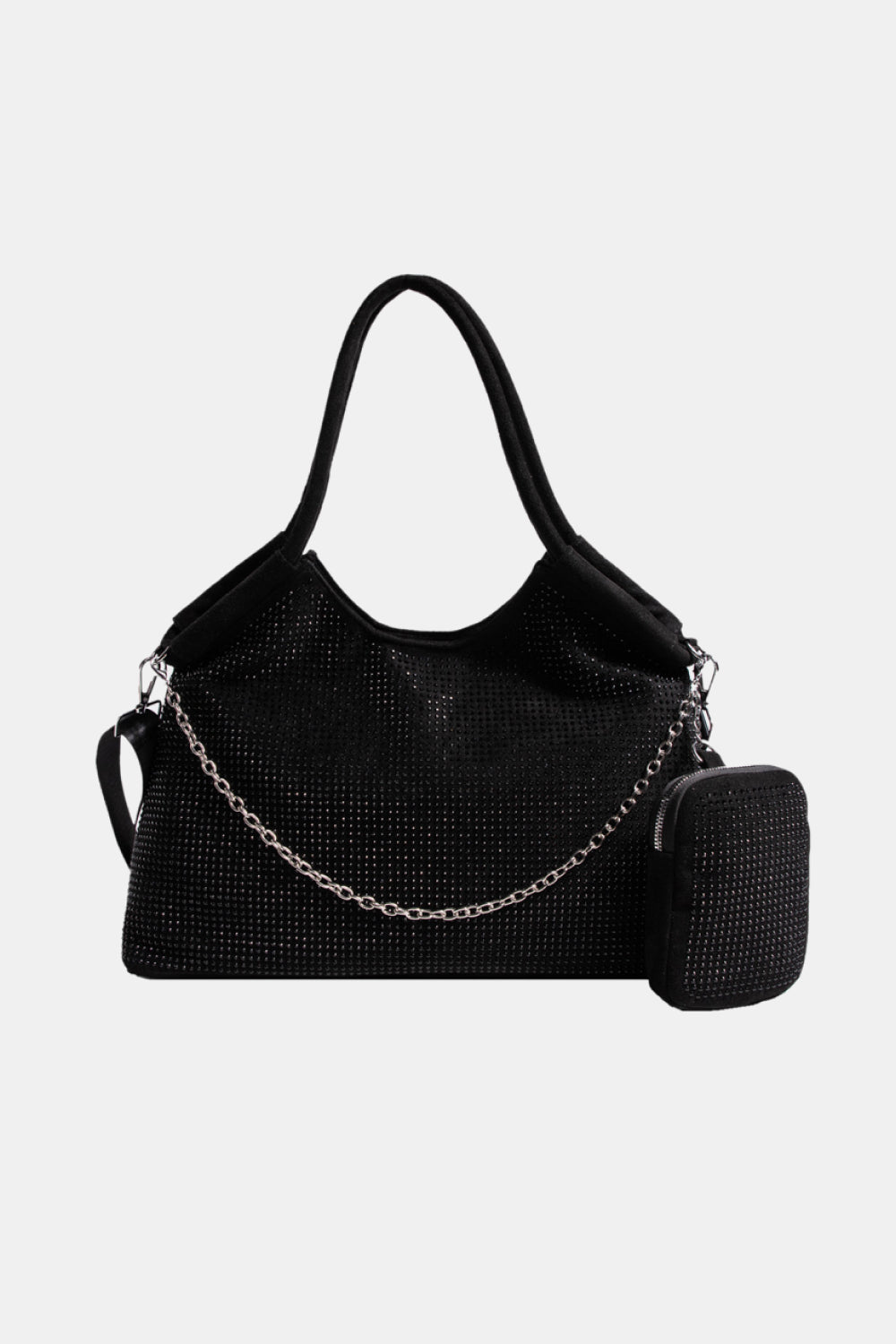 Glitter PVC Large Hand Bag