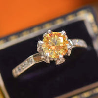 You'are My Lover 2 Carat Moissanite Ring