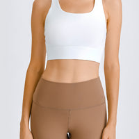 Cross Back Yoga Crop Top