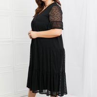 P & Rose Lovely Lace Full Size Tiered Dress