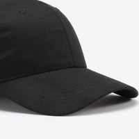 Plain Adjustable Cotton Baseball Cap