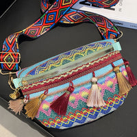 Bohemian Sling Bag with Tassels