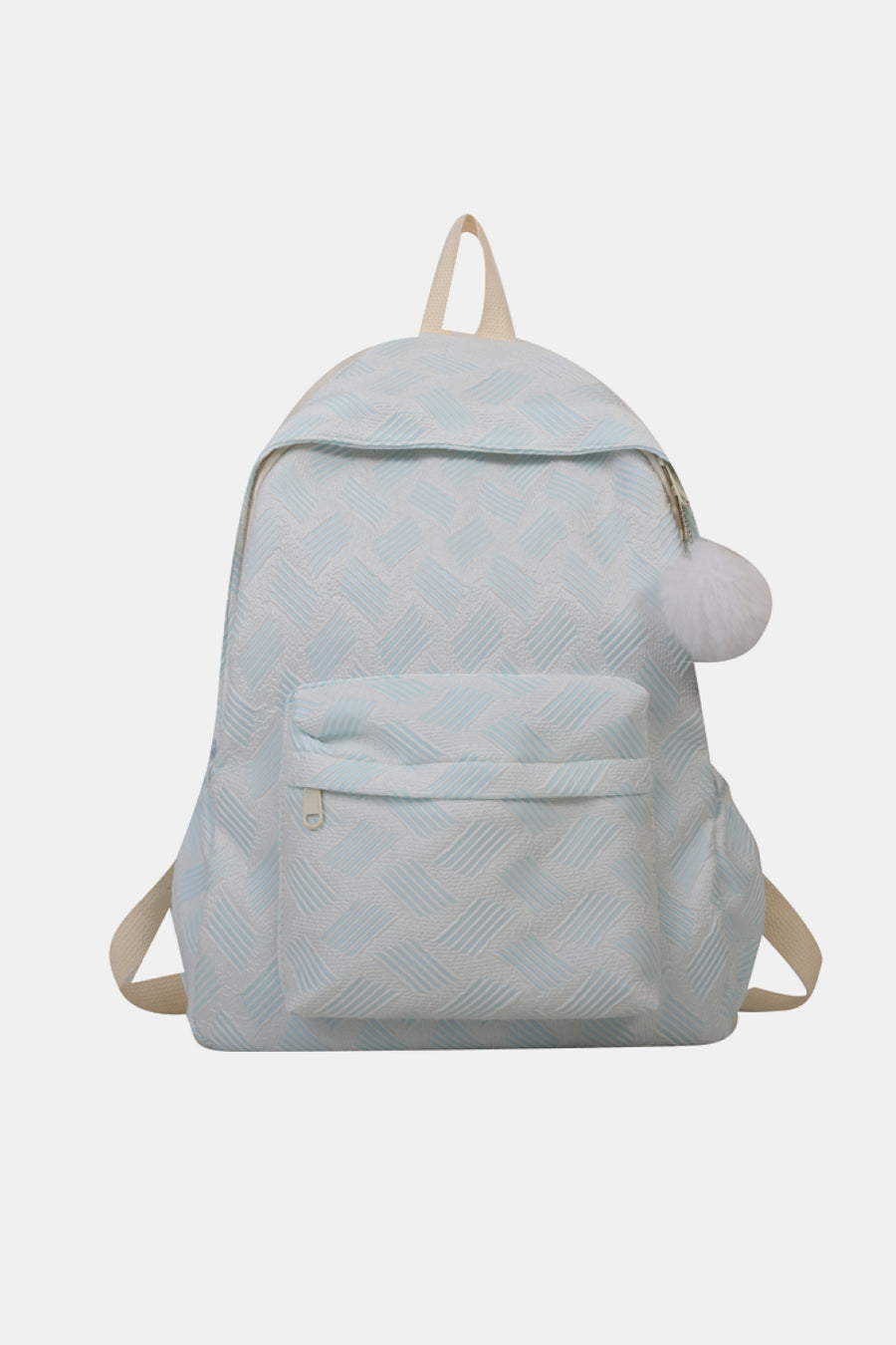 Printed Polyester Large Backpack