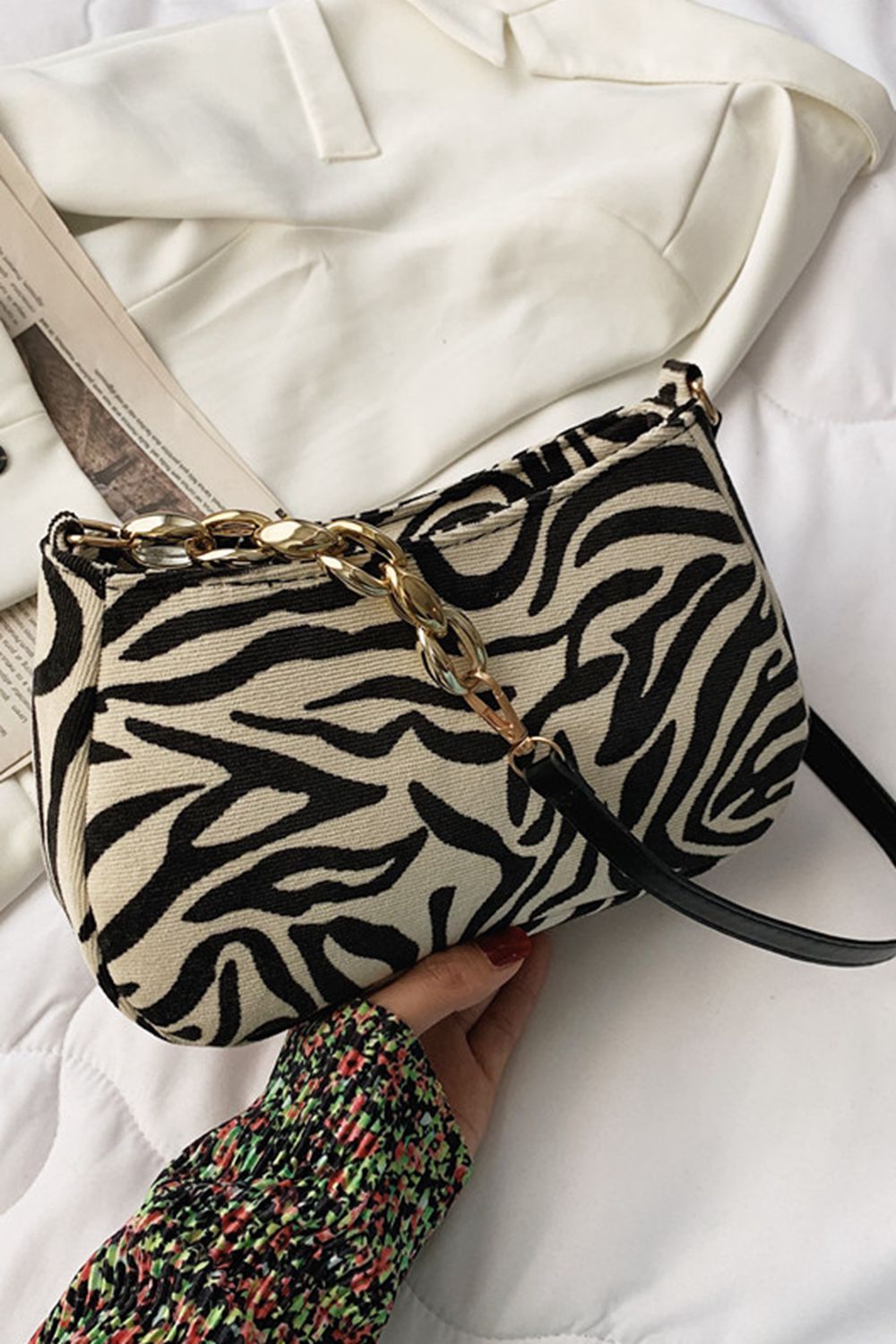 Printed Shoulder Bag