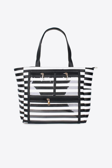 Striped Canvas Tote bag