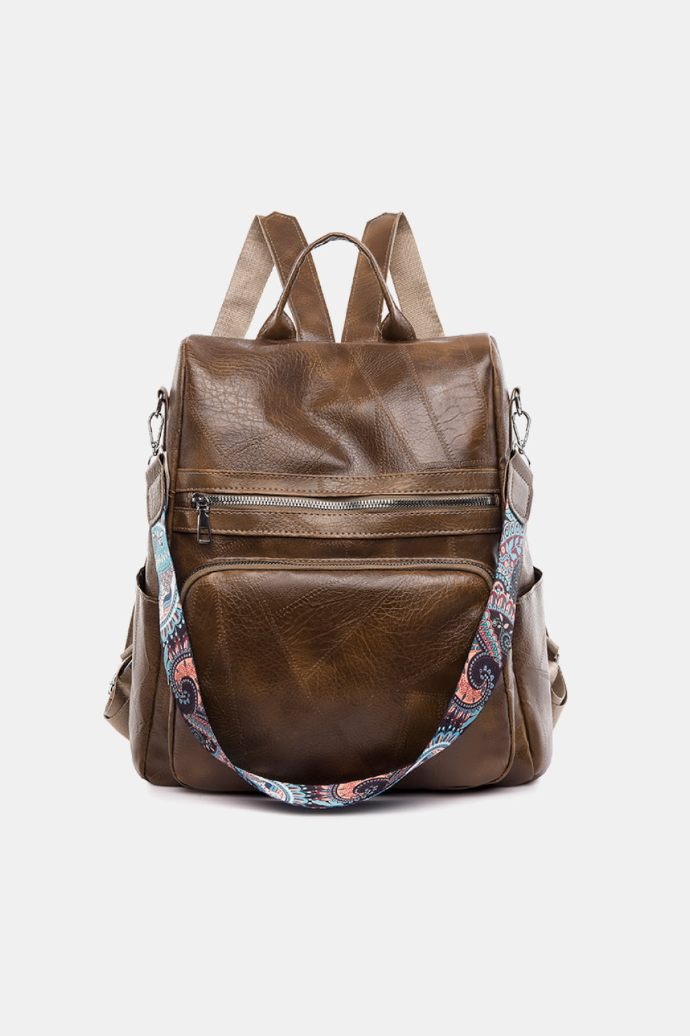 PU Leather Backpack