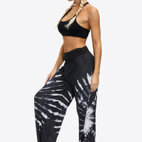 Exotic Style Printed Ruched Pants