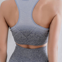 Gradient Sports Bra and Leggings Set