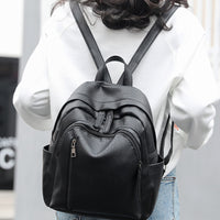 PU Leather Backpack