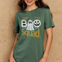 Simply Love Full Size BOO SQUAD Graphic Cotton T-Shirt