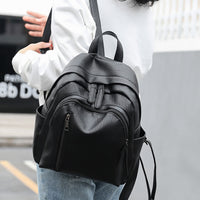 PU Leather Backpack