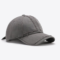 Distressed Adjustable Baseball Cap