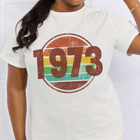 Simply Love Full Size 1973 Graphic Cotton Tee