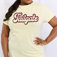 Simply Love Full Size TAILGATE Graphic Cotton Tee