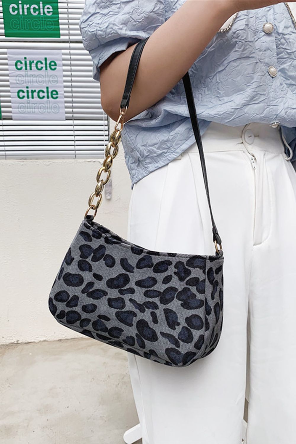 Printed Shoulder Bag