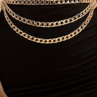 Metal Triple-Layered Chain Belt