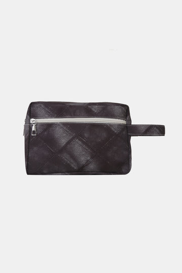 Heathered PU Leather Wristlet