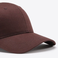 Plain Adjustable Cotton Baseball Cap