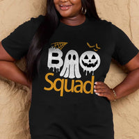 Simply Love Full Size BOO SQUAD Graphic Cotton T-Shirt