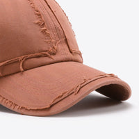 Distressed Adjustable Baseball Cap