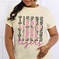 Simply Love Full Size TIGERS Graphic Cotton Tee