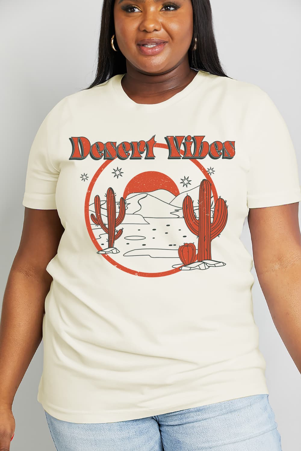 Simply Love Full Size DESERT VIBES Graphic Cotton Tee