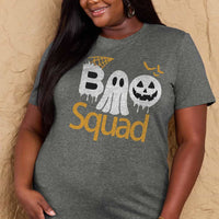 Simply Love Full Size BOO SQUAD Graphic Cotton T-Shirt