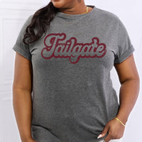 Simply Love Full Size TAILGATE Graphic Cotton Tee