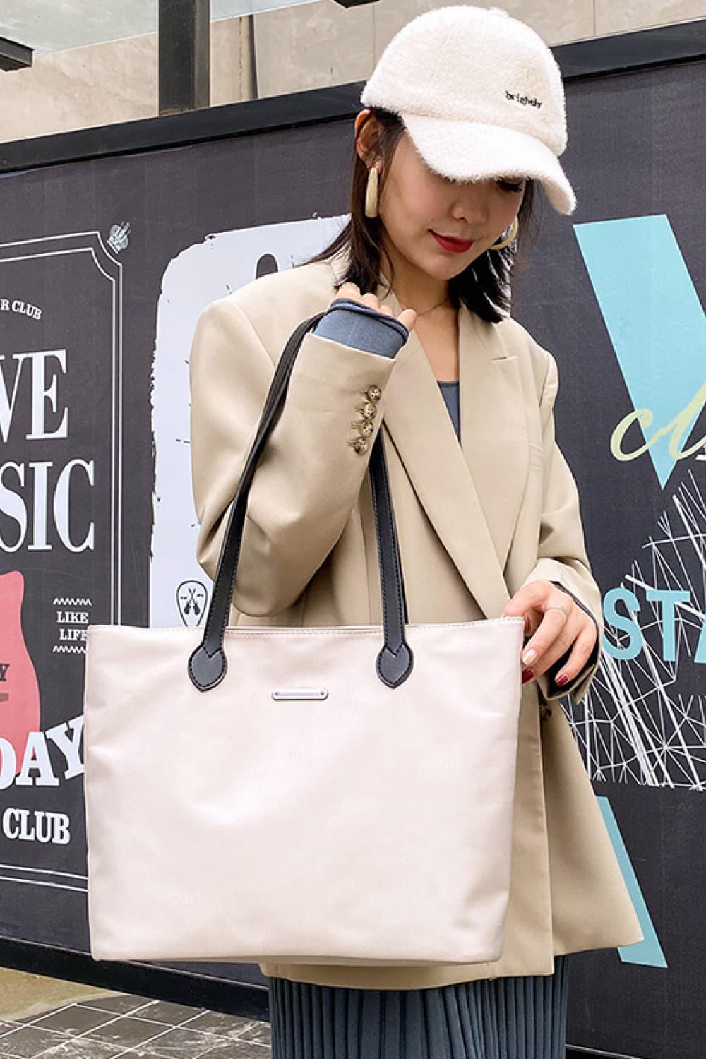 Oxford Cloth Tote Bag