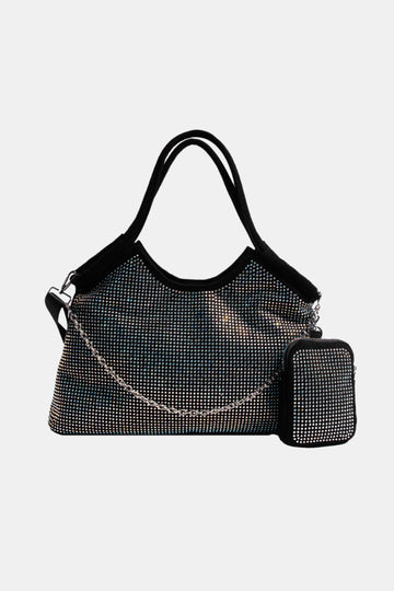 Glitter PVC Large Hand Bag