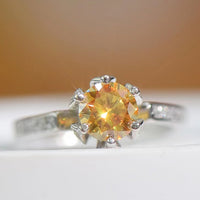 You'are My Lover 2 Carat Moissanite Ring