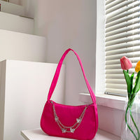 Butterfly Charm Polyester Hand Bag