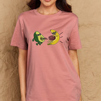 Simply Love Full Size Avocado Graphic Cotton T-Shirt