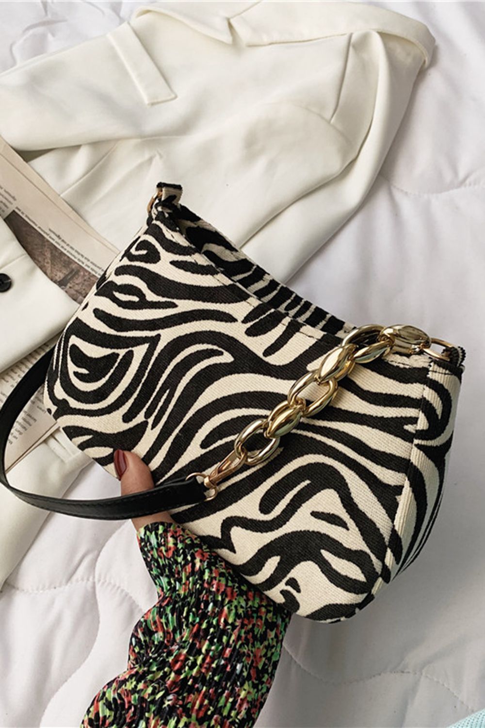 Printed Shoulder Bag