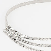 Metal Triple-Layered Chain Belt