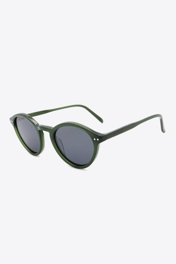 Acetate Frame Wayfarer Sunglasses