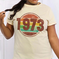 Simply Love Full Size 1973 Graphic Cotton Tee