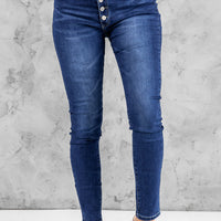 What You Want Button Fly Pocket Jeans