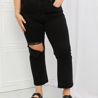 RISEN Full Size Yasmin Relaxed Distressed Jeans