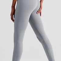 High Waist Seamless Ankle-Length Yoga Leggings