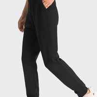 Trendsi Active Pull-On Joggers with Side Pockets